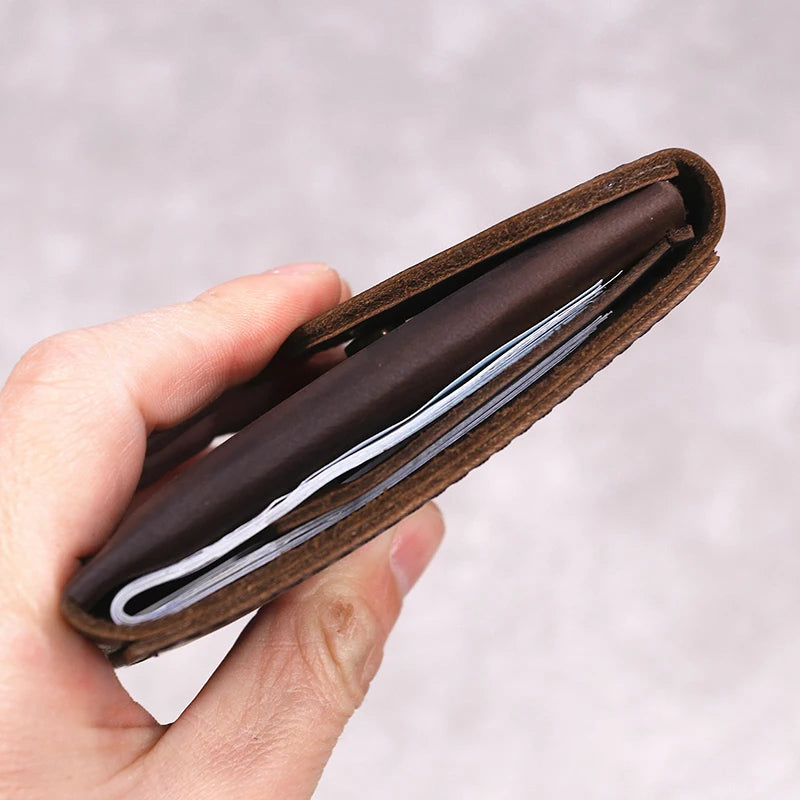 Minimalist Cowhide Leather Wallet