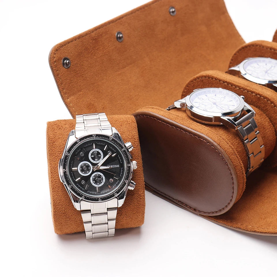 Travel Watch Leather Case