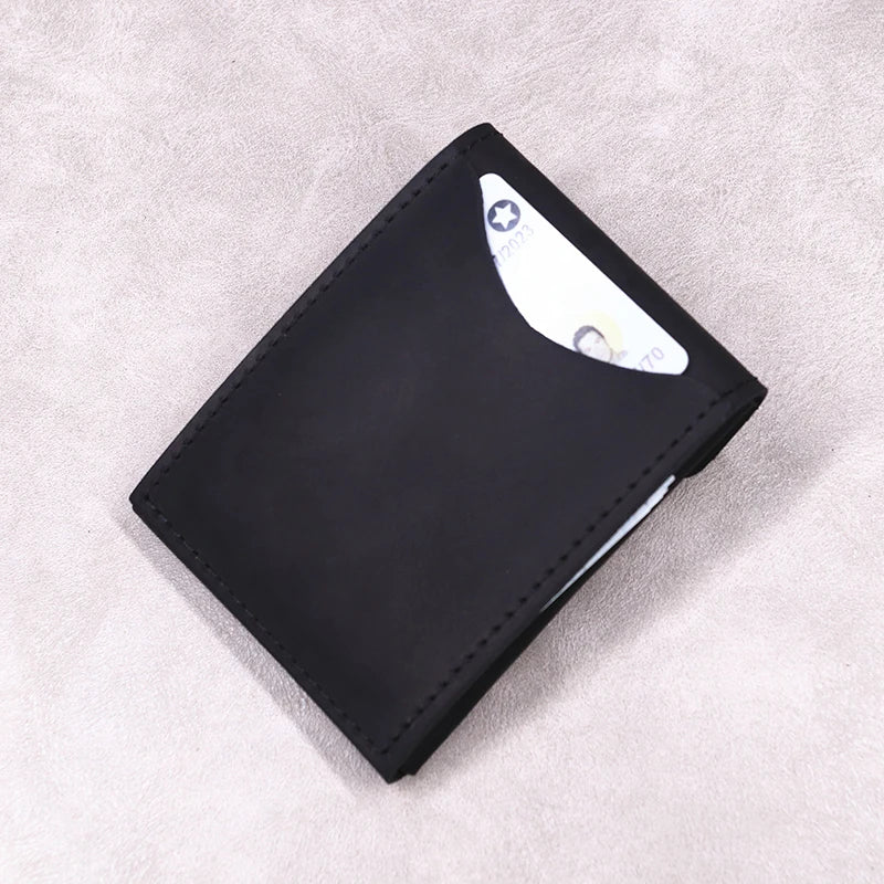Minimalist Cowhide Leather Wallet