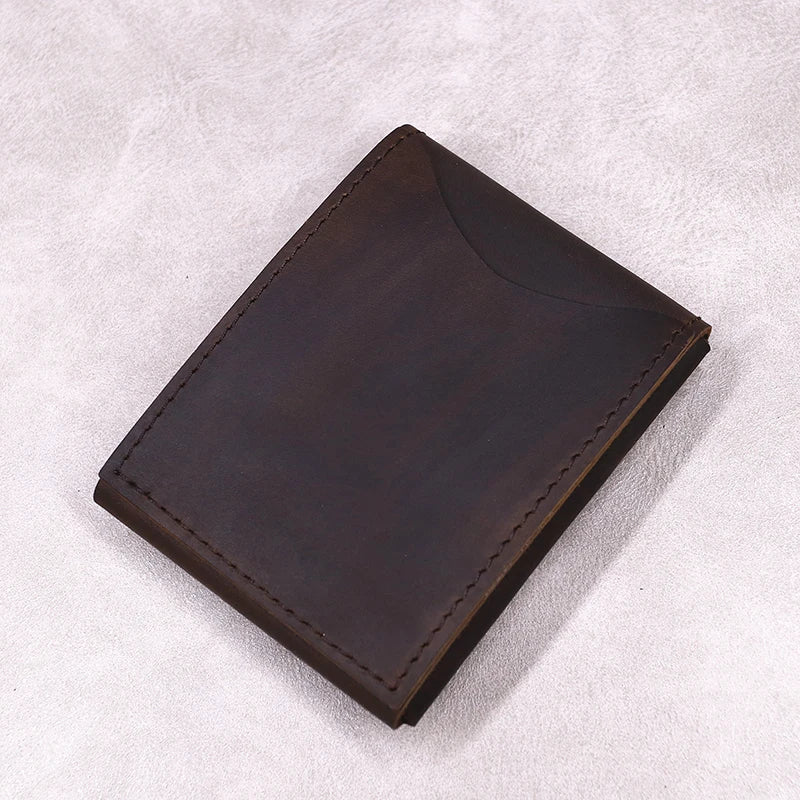 Minimalist Cowhide Leather Wallet