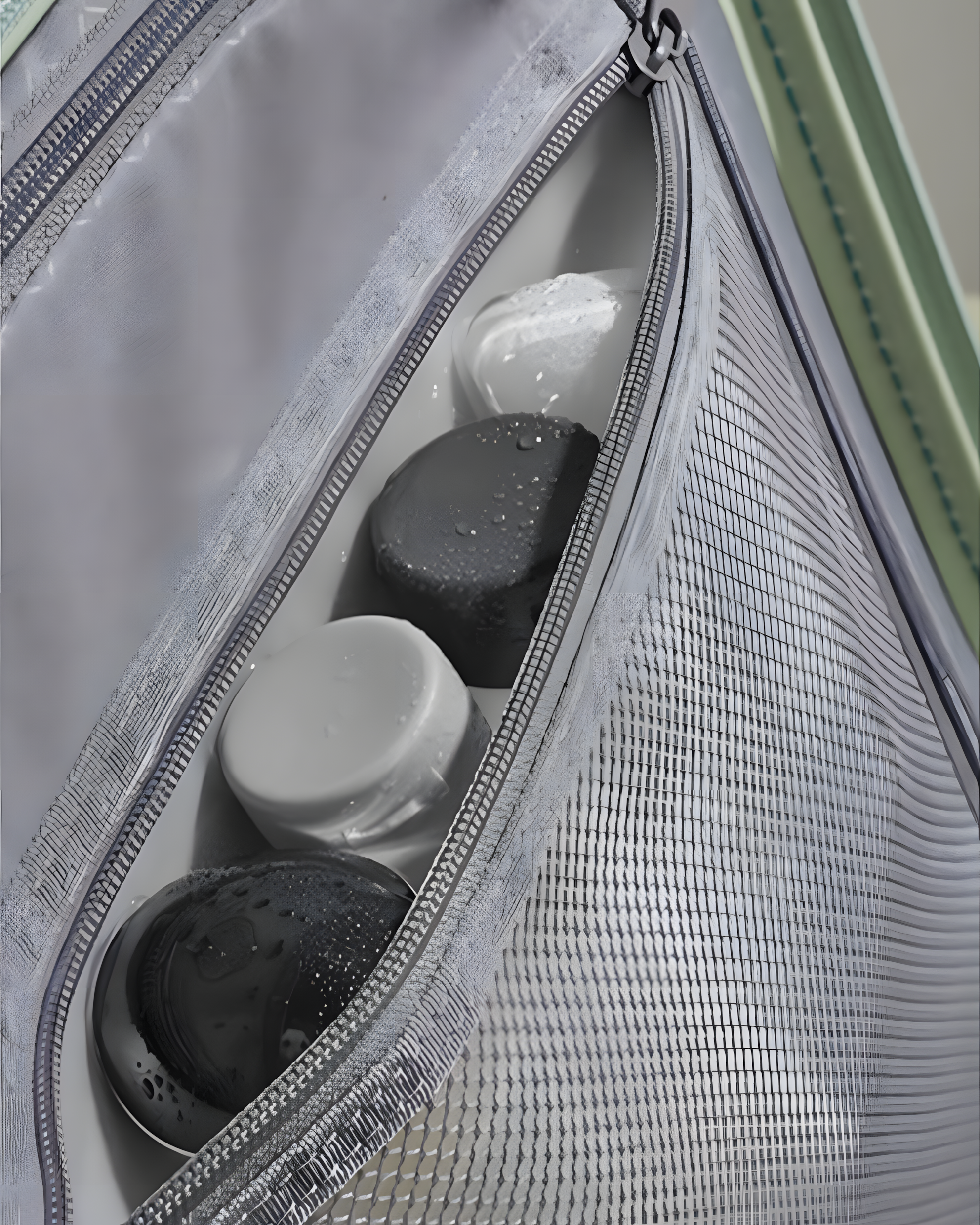 Valise en polycarbonate TORU x MIXI blanche