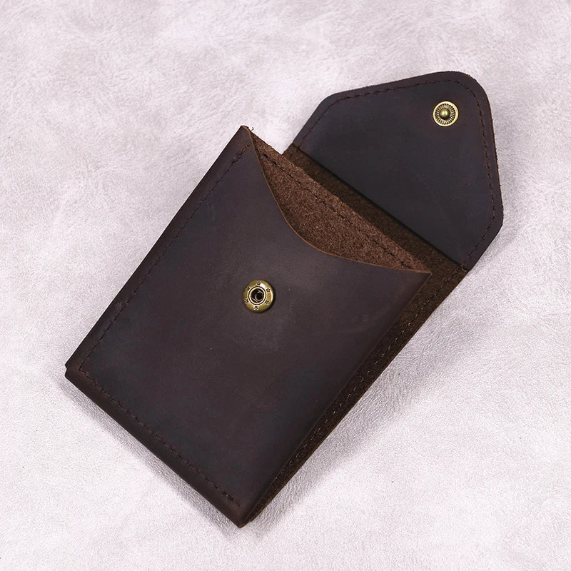 Minimalist Cowhide Leather Wallet