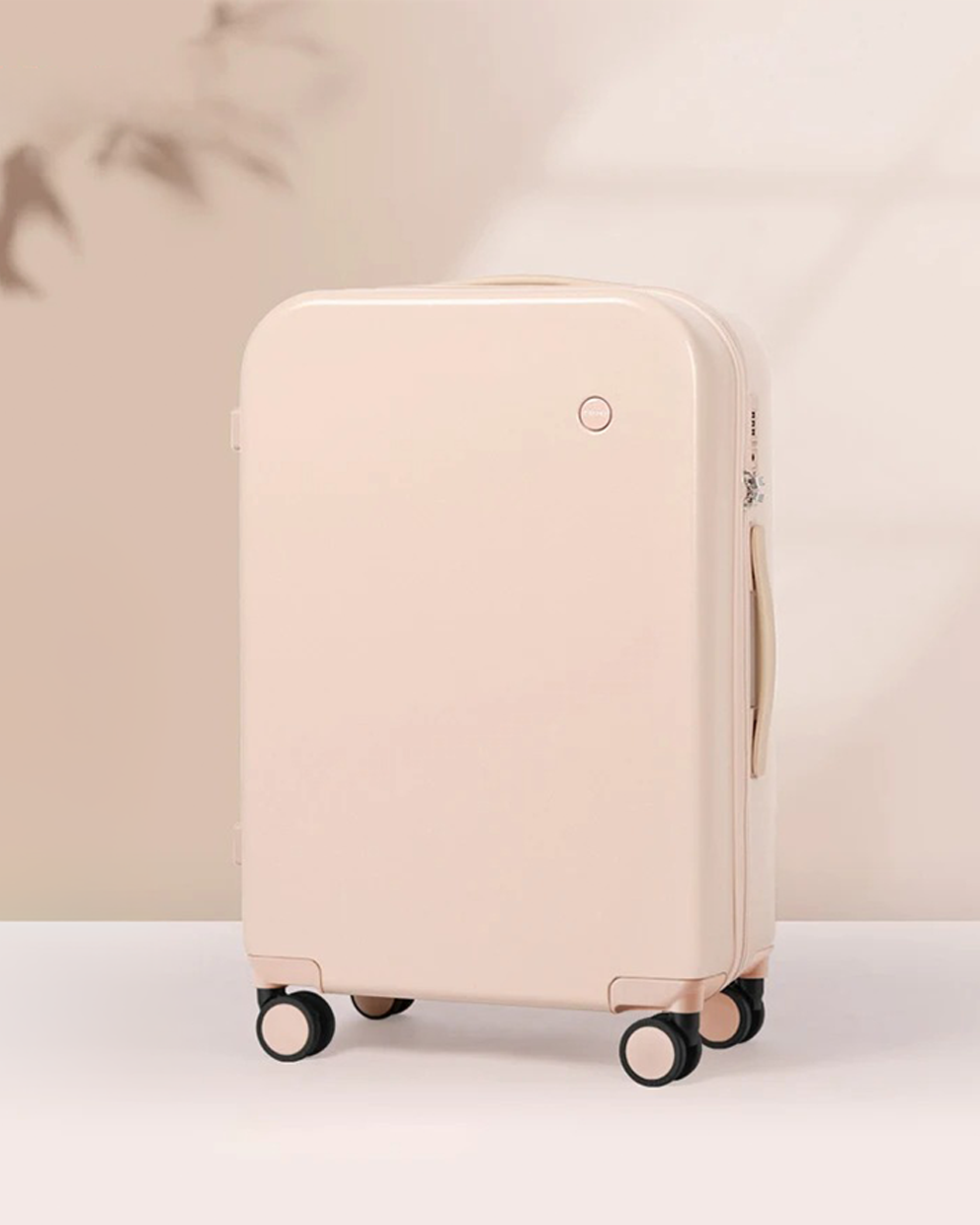 Valise en polycarbonate TORU x MIXI blanche