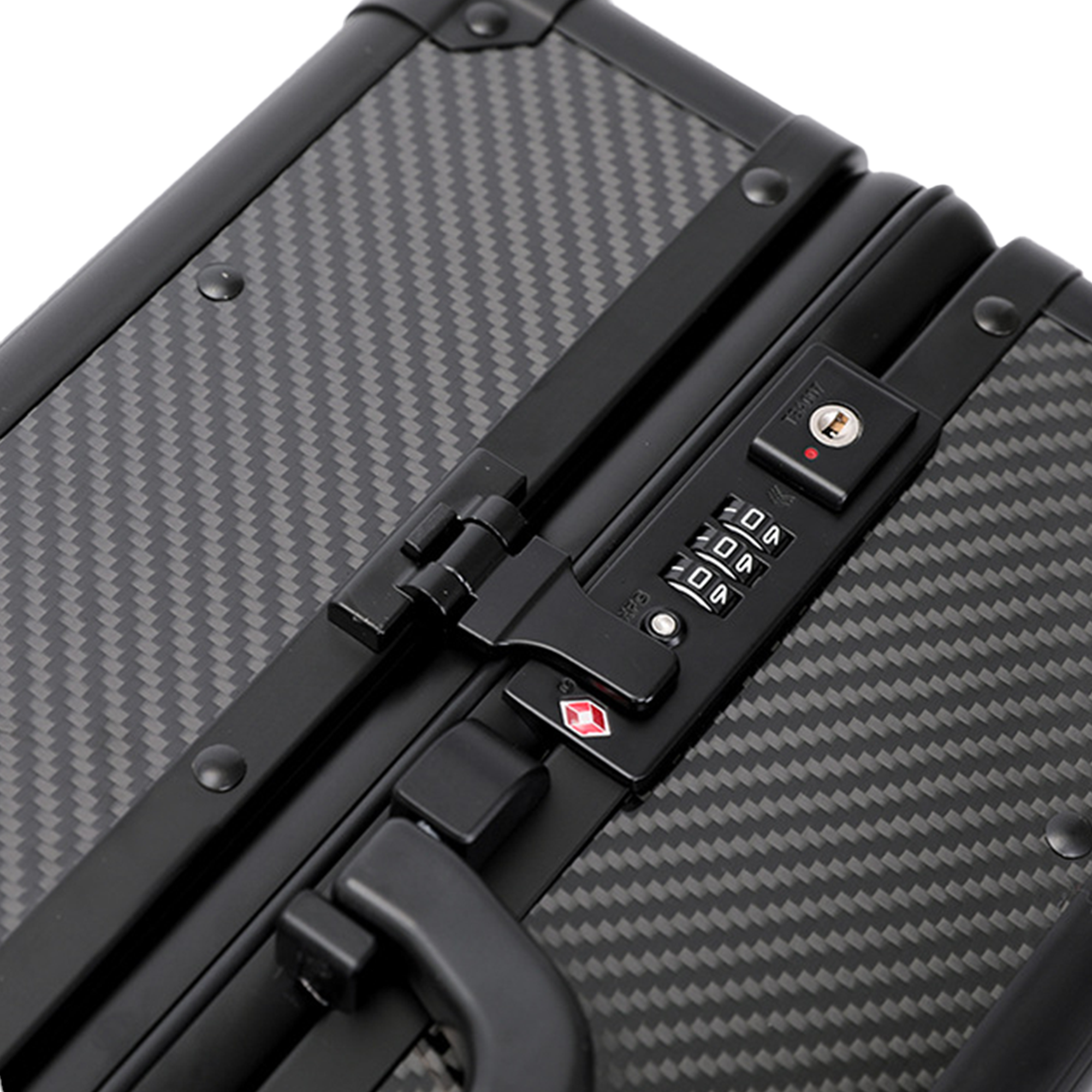 Carbon X 2.0: Carbon Fiber Suitcase Limited Edition Noir