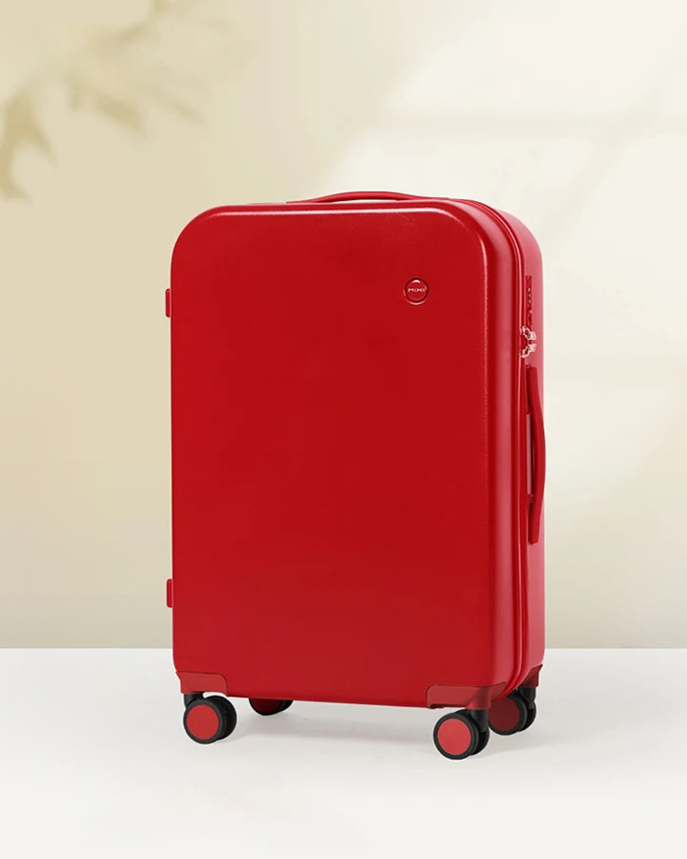 Valise en polycarbonate TORU x MIXI blanche