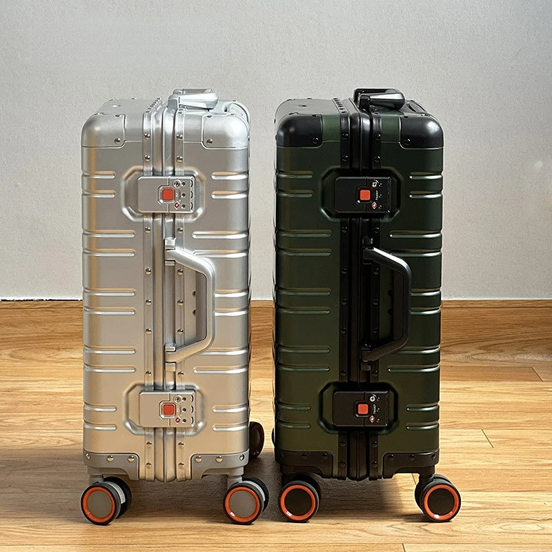 The Explorer Aluminum Suitcase