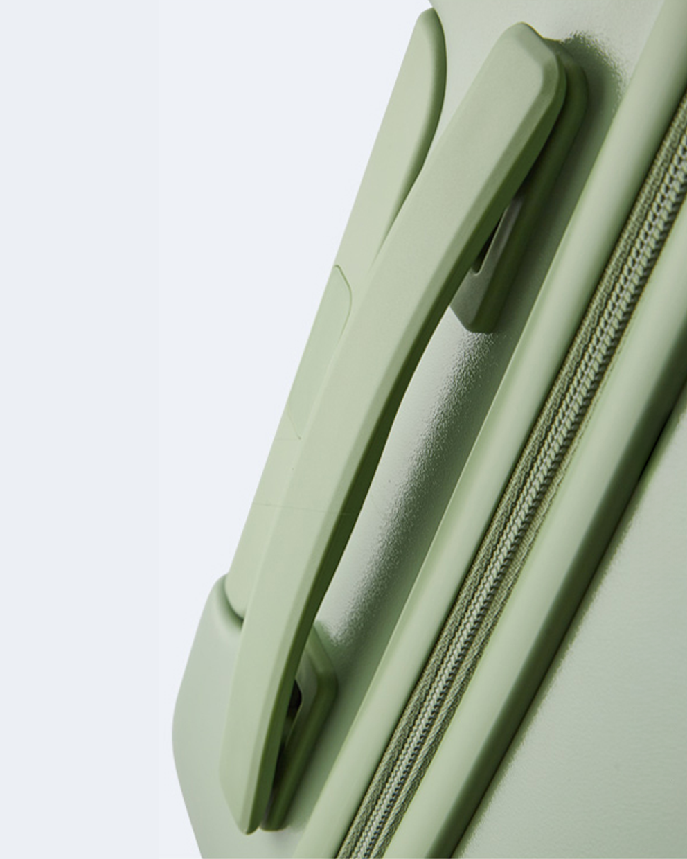 Valise en polycarbonate TORU x MIXI blanche