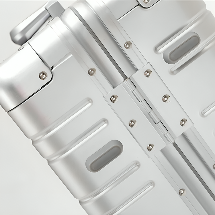 The Explorer Aluminum Suitcase Olive