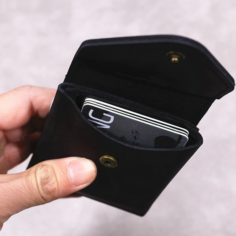 Minimalist Cowhide Leather Wallet
