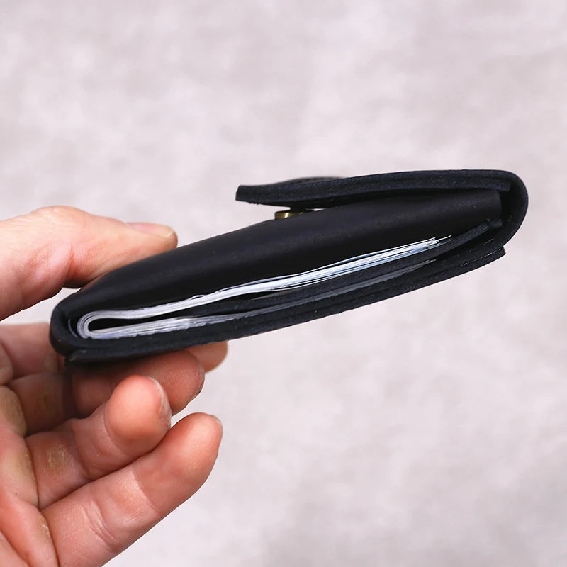 Minimalist Cowhide Leather Wallet