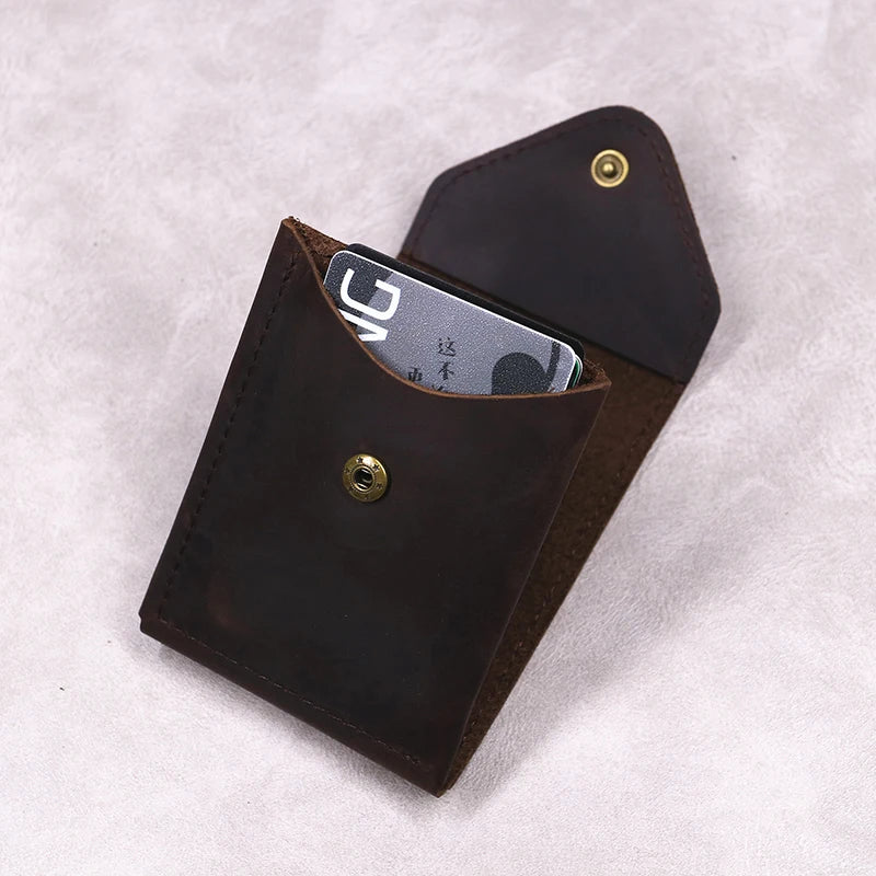 Minimalist Cowhide Leather Wallet