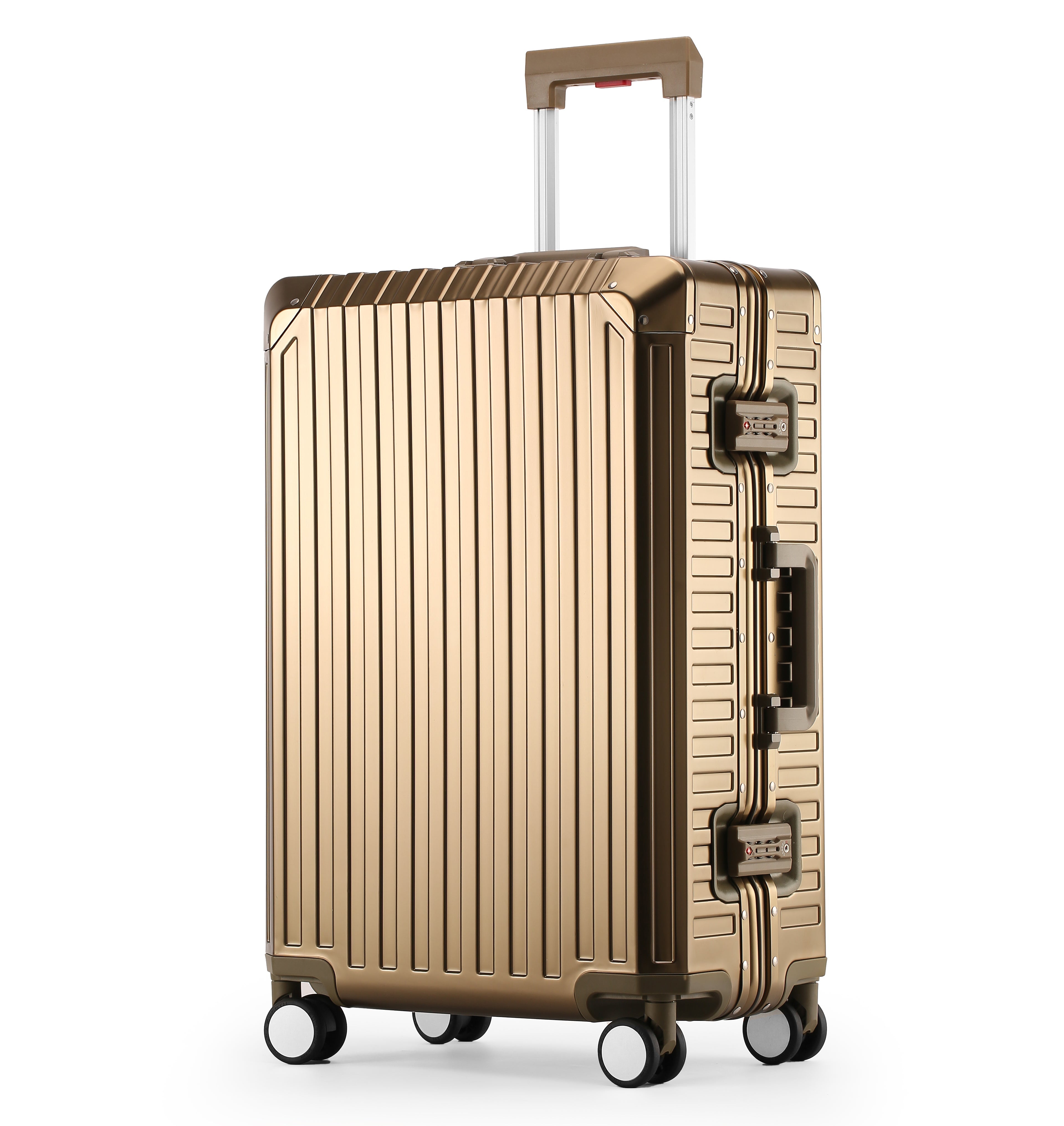 Gold carry on luggage online